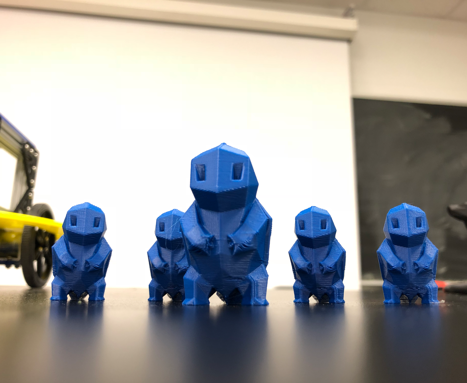 3D printed pokemon figures